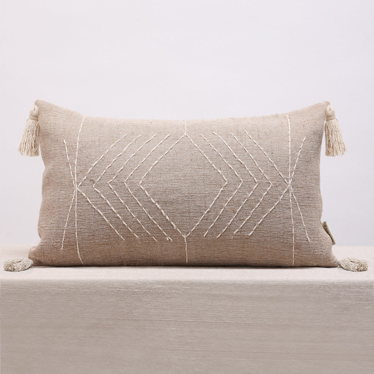 Modern Indie Lumber Jack Embroidered Cushion Covers, view 3