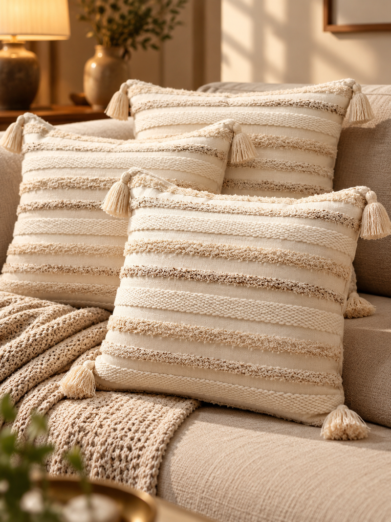 Tassel & Textured